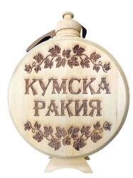 Бъклица 700 мл стъкло / лак / Кумска ракия / Яж куме, пий /