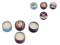 КОЛЕДНА СВЕЩ АРОМАТНА 5.5/4СМ.