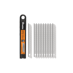 Резци за макетен нож Bradas neutral, 9 mm, 10 бр.