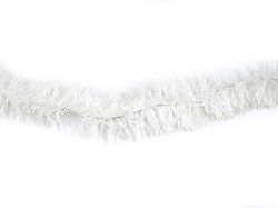 КОЛЕДНА УКРАСА ГИРЛЯНД 2М/5СМ. БЯЛО