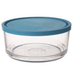 Стъклена купа с капак 1,4л.