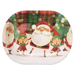 Коледна табла овал 22/17