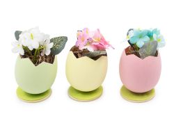 ВЕЛИКДЕНСКА ДЕКОРАЦИЯ ИКЕБАНА В ЯЙЦЕ 8СМ.