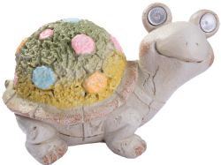 ДЕКОРАТИВНА ГРАДИНСКА ФИГУРА КОСТЕНУРКА СОЛАРНА 24/17/17СМ.