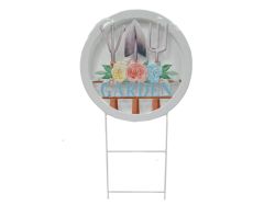 ДЕКОРАТИВНА ГРАДИНСКА ФИГУРА МЕТАЛНА GARDEN 38/67СМ.