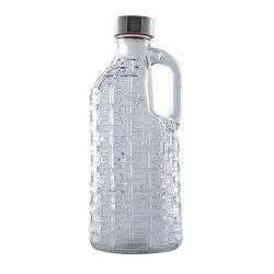 Ст. бутилка с метална капачка и дръжка / Grid / - 1л.