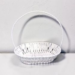 Кошница елипса Ecru Raffia