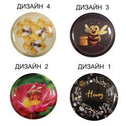 Капачка Ф82, нова Ловеч, пчелни мотиви - кашон 800 бр.