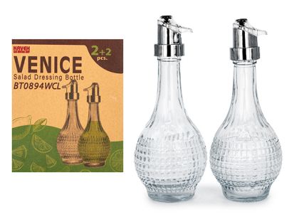 БУТИЛКА ОЛИО/ОЦЕТ/ДРЕСИНГ VENICE 0.300Л. 2БР.