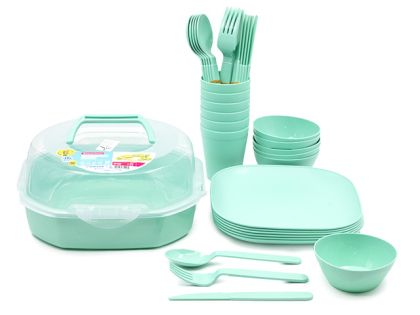 КОМПЛЕКТ ЗА ПИКНИК 38 ЧАСТИ