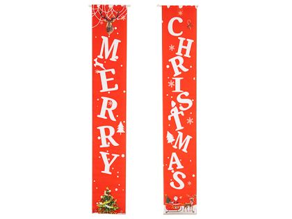 КОЛЕДЕН ТРАНСПАРАНТ 29/178СМ. 2БР.