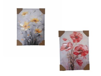 КАРТИНА 3D 30/40СМ. ПРОЛЕТНИ ЦВЕТЯ