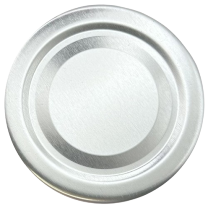 Капачка 58 h 15 мм - сребро