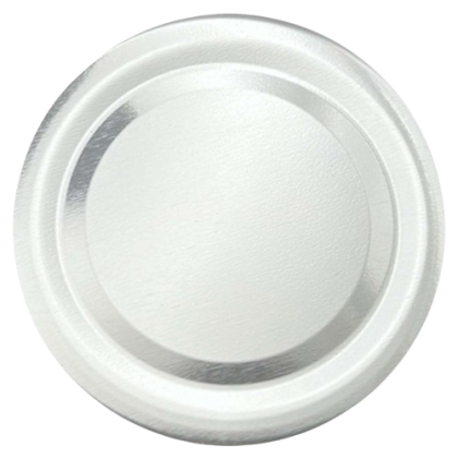 Капачка 63 h 15 мм - сребро