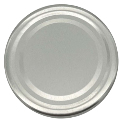 Капачка 70 h 15 мм - сребро