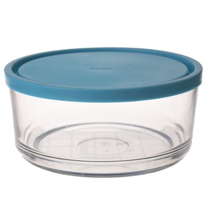 Стъклена купа с капак 1,4л.