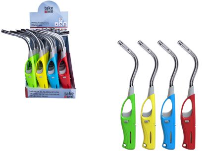 ЗАПАЛКА ЗА ГАЗОВ КОТЛОН С ГЪВКАВО РАМО 27СМ.