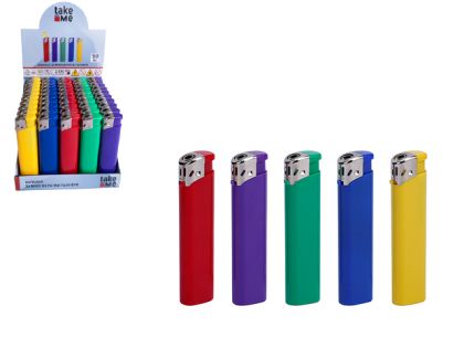 ЗАПАЛКА С БУТОН СЛИМ 8СМ.