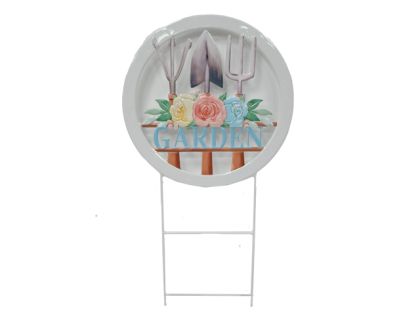 ДЕКОРАТИВНА ГРАДИНСКА ФИГУРА МЕТАЛНА GARDEN 38/67СМ.