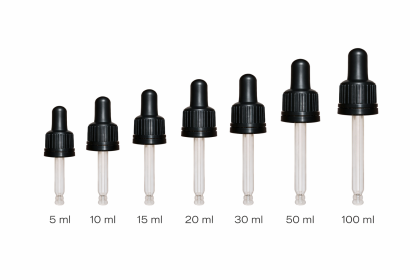 Стъклен капкомер - 50мл.