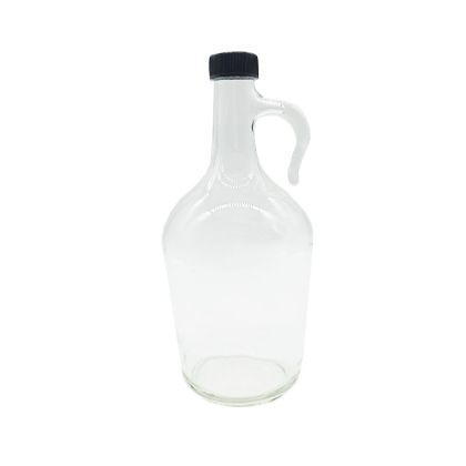 Дамаджана стъклена с дръжка и ПВЦ капачка / 1.5л.