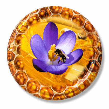 Капачка " ТУИСТ - ОФ " Ф82мм, за МЕД, люка дизайн 10