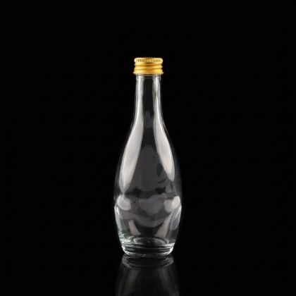 Овално стъклено шише 100ml