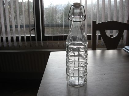 Ретро бутилка  релефна-560 ml.