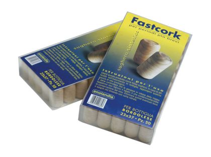 Тапи за бутилки - силиконови Fastcork 23х38mm, 50бр.