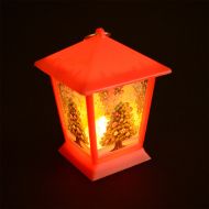 Коледен светещ фенер - 12х9см