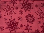 КОЛЕДНА ПОКРИВКА 150/220СМ. БОРДО