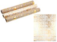 КОЛЕДЕН ТИШЛАЙФЕР РОЛКА 28СМ.Х2М. ДЕКОР ЗЛАТНО