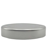 Капачка 63 h 15 мм - сребро