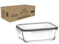 КУТИЯ ЗА СЪХРАНЕНИЕ FRESCO С КАПАК 0.800Л.