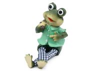 ГРАДИНСКА ДЕКОРАЦИЯ ЖАБА С ВИСЯЩИ КРАКА 26СМ.