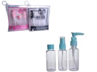 КОМПЛЕКТ КОЗМЕТИЧНИ ФЛАКОНИ ЗА ПЪТ 3Ч. B-2