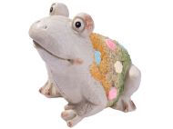 ДЕКОРАТИВНА ГРАДИНСКА ФИГУРА ЖАБА 15/14/14СМ.