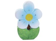 ДЕКОРАТИВНА ГРАДИНСКА ФИГУРА ЦВЕТЕ СОЛАРНА 20/9/30 СИНЬО