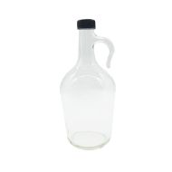 Дамаджана стъклена с дръжка и ПВЦ капачка / 1.5л.