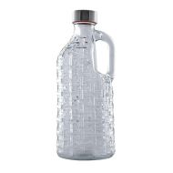 Ст. бутилка с метална капачка и дръжка / Grid / - 1л.