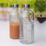 Ст. бутилка с метална капачка и дръжка / Grid / - 1л.