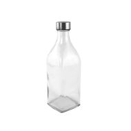 Ст. бутилка " Удор " с метална капачка / квадрат / 0.500мл.