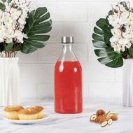 Ст. бутилка " Удор " с метална капачка / кръг / 1л.