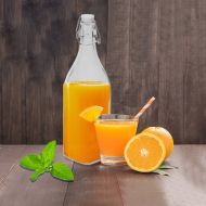 Ст. бутилка ретро квадратна "SWING" / 0.750мл.