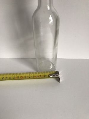Бутилка с винт 375 мл., бяло стъкло 