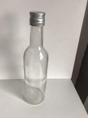 Бутилка с винт 375 мл., бяло стъкло 