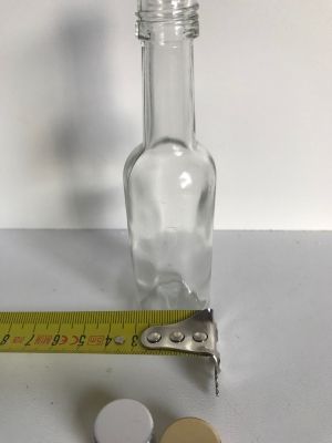 Стъклена бутилка MINI  40 мл  комплект с  коркова тапа 