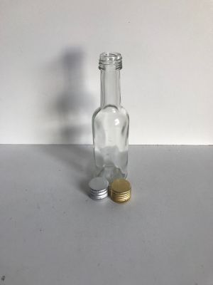 Стъклена бутилка MINI  40 мл  комплект с  капачка 