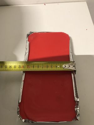 Мек червен восък RED WAX  500 гр. калъп 