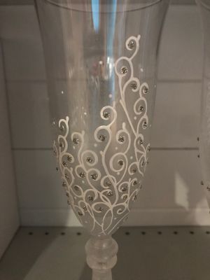 Ритуални чаши"Бяла приказка"